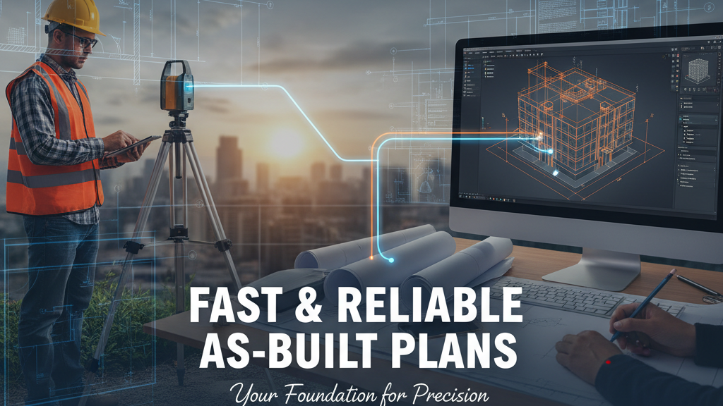 Fast and reliable As-Built plan services